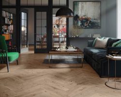 Barista Herringbone Oak Frappe